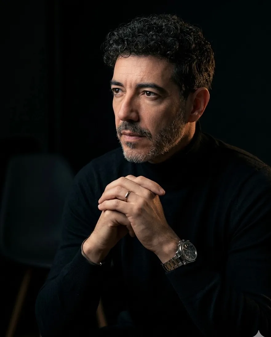 Saúl Tébar, retrato